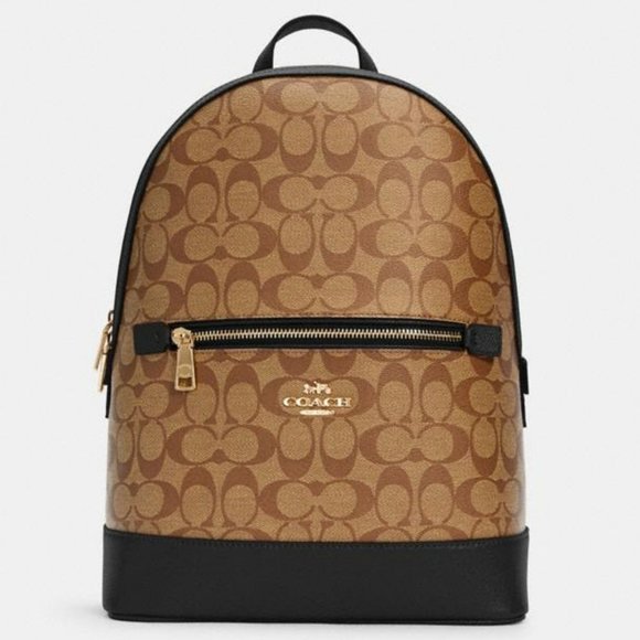 Coach Handbags - 🎁Authentic🎁Coach Kenley Backpack Signature Print NWT